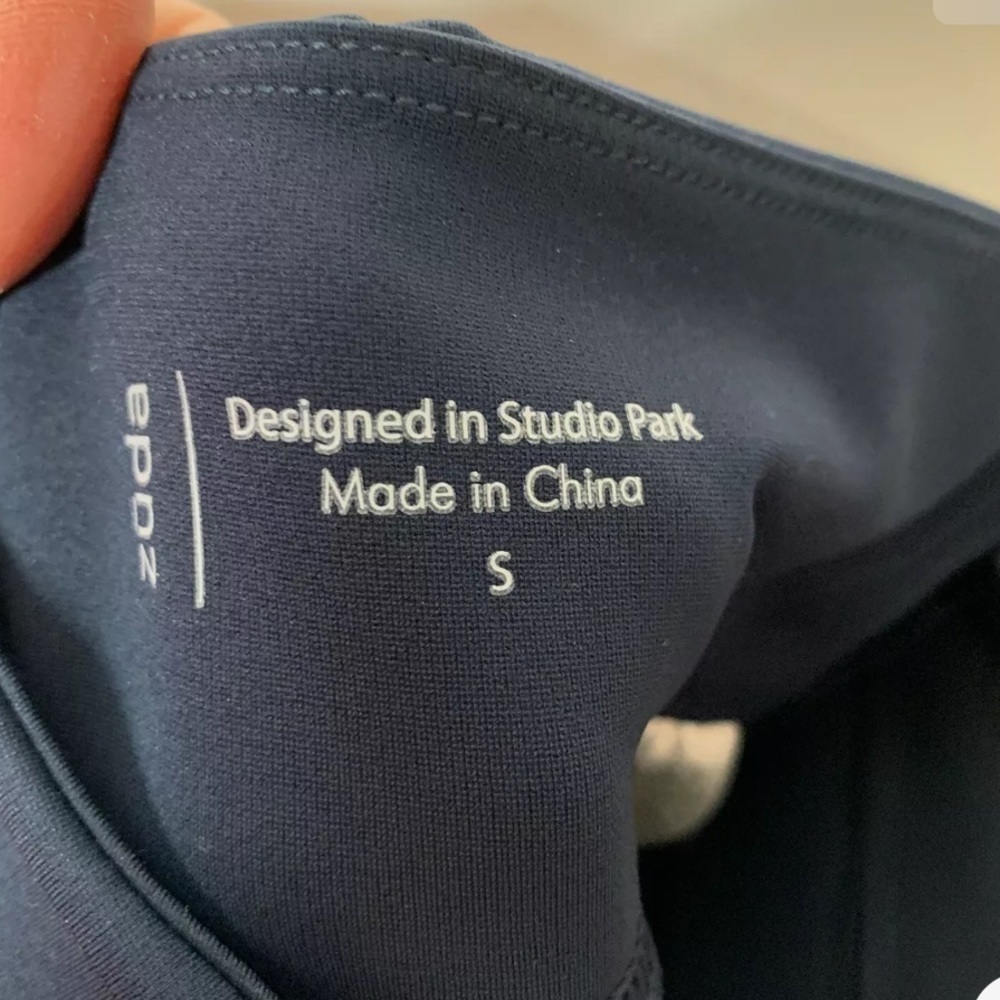 Zuda Womens Z Stretch Momentum Navy Leggings Small - Picture 7 of 9
